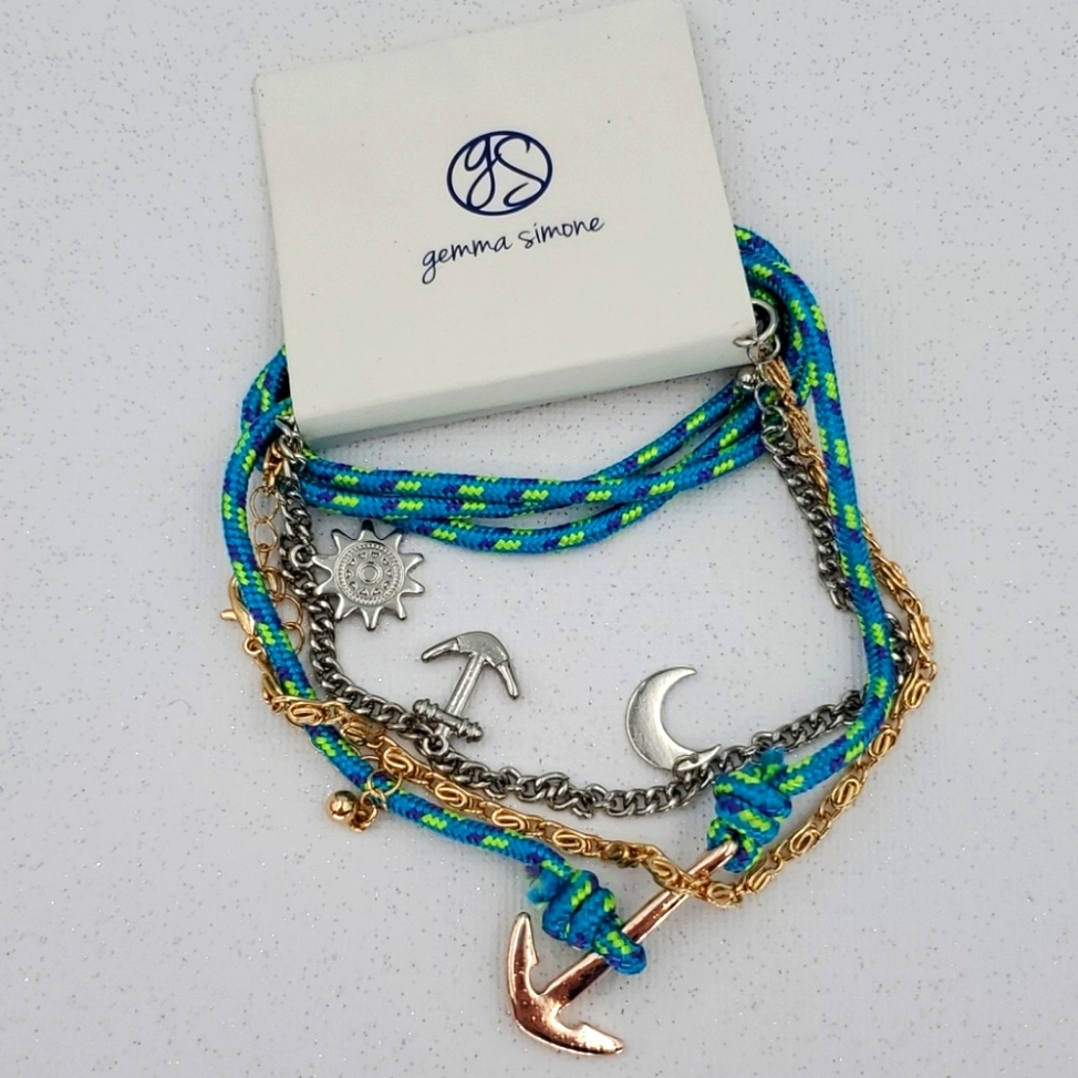 Gemma Simone Nautical Bracelet Set 20$